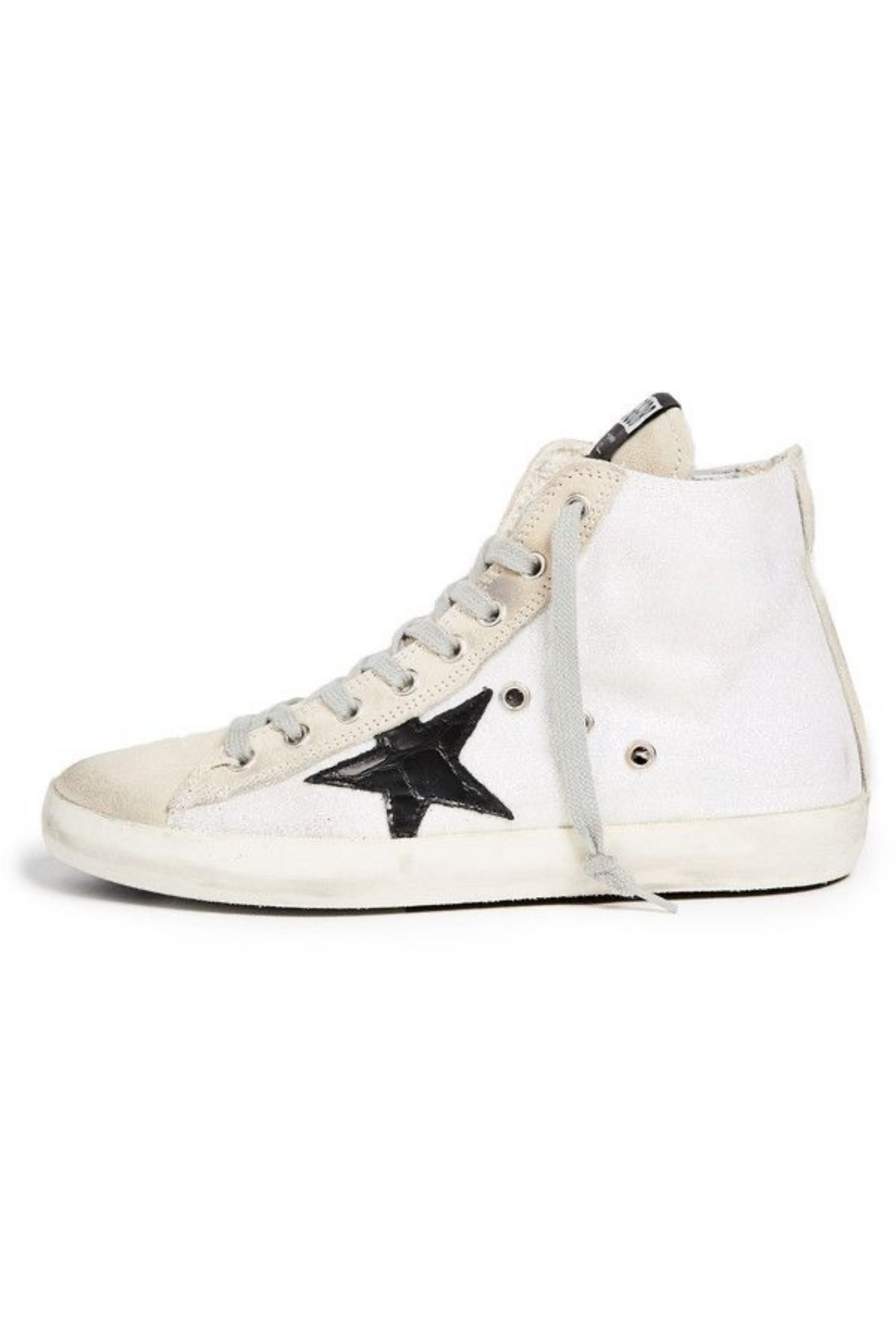 Francy Glitter Coated Leather High Top